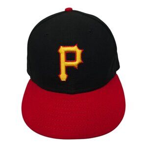 Pittsburgh Pirates Cap Hat Fitted 7 5/8 MLB Authentic Collection New Era 59FIFTY